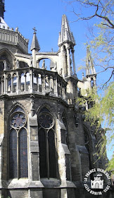 REIMS (51) - Cathédrale Notre-Dame (Extérieur - Chevet)