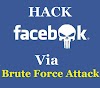 How To Hack Facebook Account Password Using Brute Force Attack