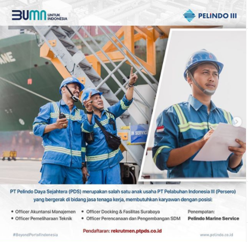 Lowongan Pt Pelindo Daya Sejahtera November 2020 Peluang Terkini