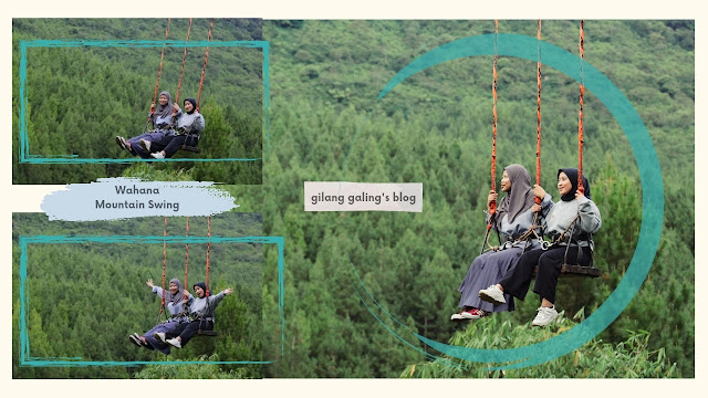 Wahana mountain swing The Lodge Maribaya