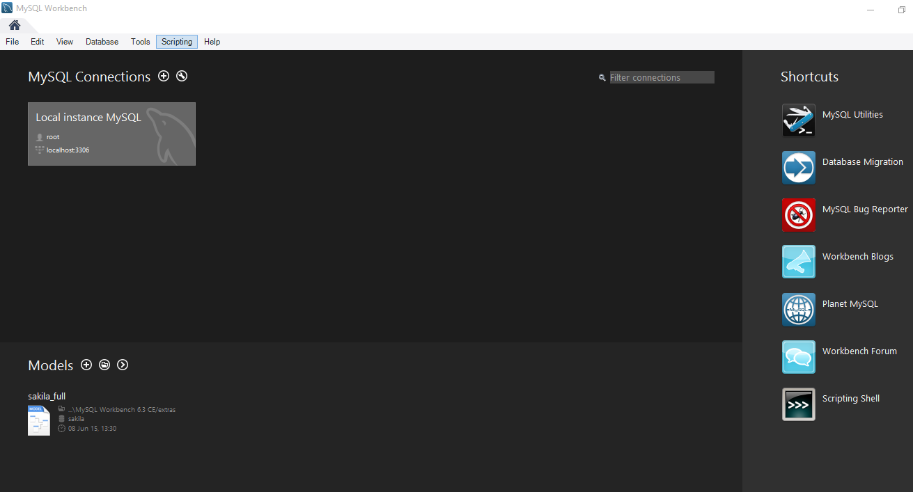 Download MYSQL Workbench  AKBAR19INC