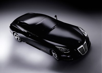 Most Expensive Car in World Maybach Exelero Top View