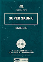 Concierto de Super Skunk en Siroco