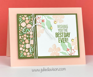 3 Stampin' Up! Country Floral Lane Cards with Framed Occasions + Video ~ www.juliedavison.com #stampinup