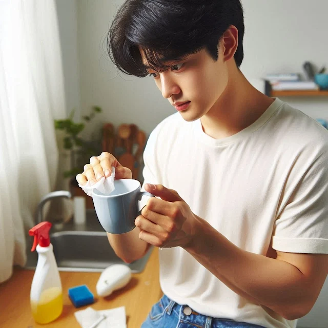 컵 물때 제거! 세제 없이 깨끗하게 하는 꿀팁