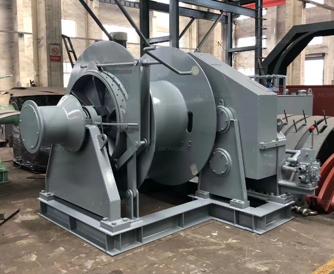 Mooring Winch for Ships