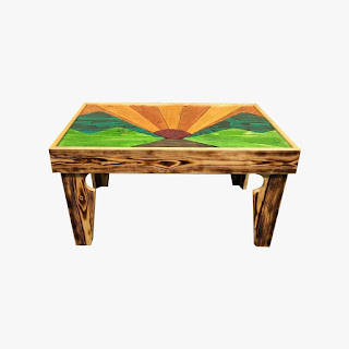 Shoji forest Pine Wood Coffee Table, Wood Coffee Table in Malaysia, Coffee Table in Malaysia