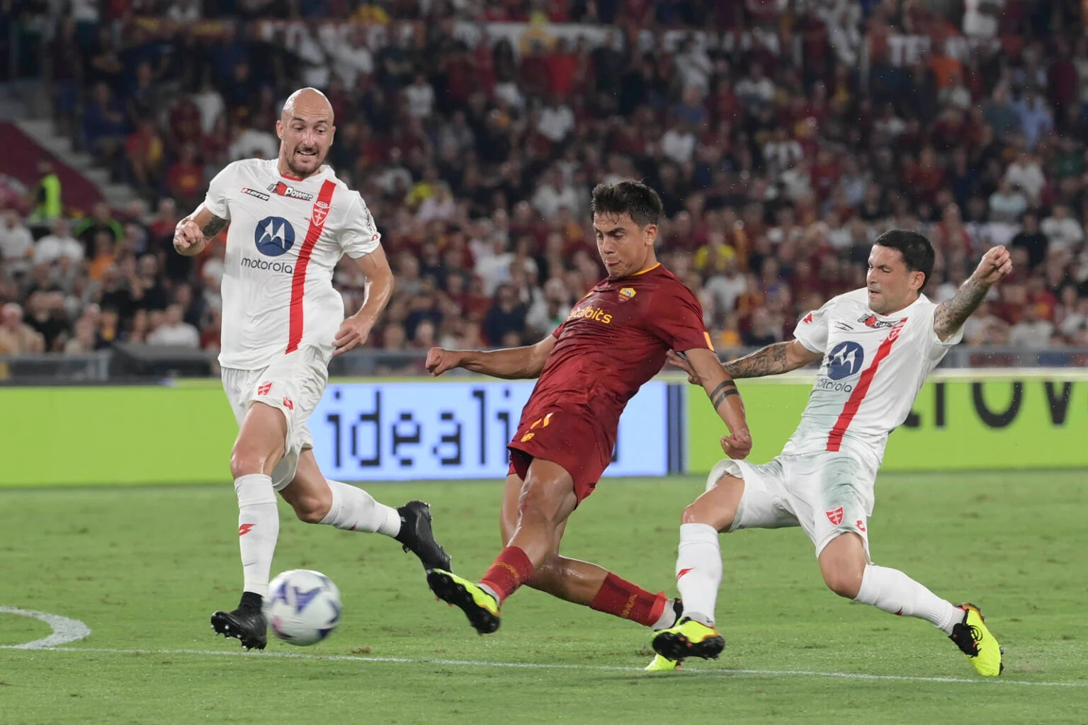 ملخص اهداف مباراة روما ومونزا (3-0) الدوري الايطالي