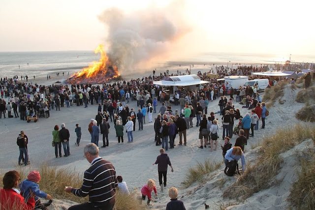 Osterfeuer Norddeich