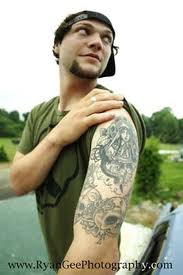 ryan dunn tattoos: bam margera tattoo