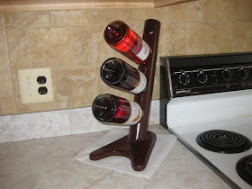 homemade wine rack, diy, make, bottle holder