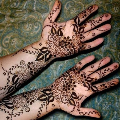 Best Eid & Wedding Mehndi Designs For Girls-Women 2013 