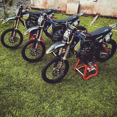 Kumpulan Gambar Rangka Grasstrack Bebek Modif Jupiter Z Dan Kawasaki Ninja 