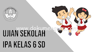 [www.dokumenguru.com] Soal Ujian Sekolah IPA Kelas 6 SD