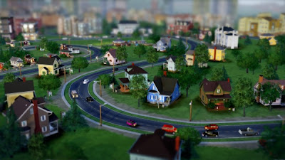 simcity 5 (2013) curved roads online city builder