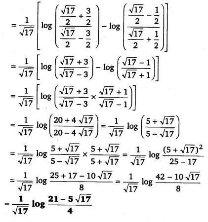 Solutions Class 12 गणित-II Chapter-7 (समाकलन)