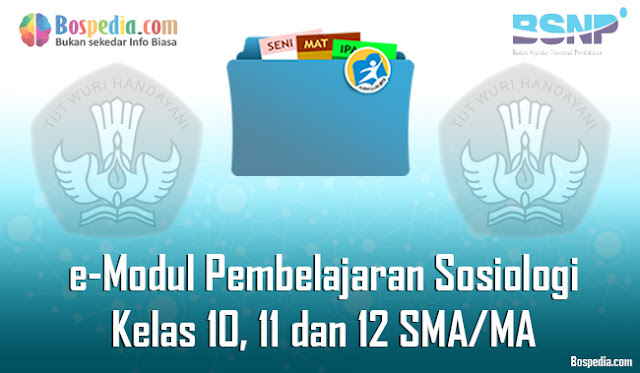 e-Modul Pembelajaran Sosiologi Kelas 10, 11 dan 12 SMA/MA