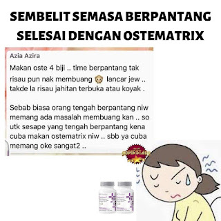 Testimoni Ostematrix Mudah Buang Air Besar Ketika Berpantang