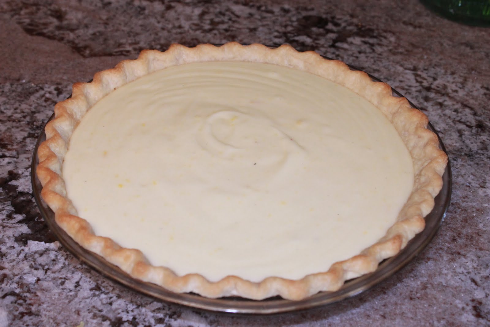 Reese's Pieces and Me: Sour Cream Lemon Pie