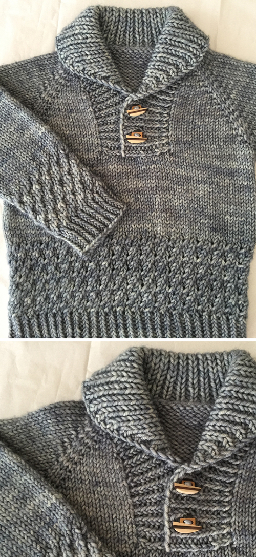 Boy Sweater - Knitting Pattern