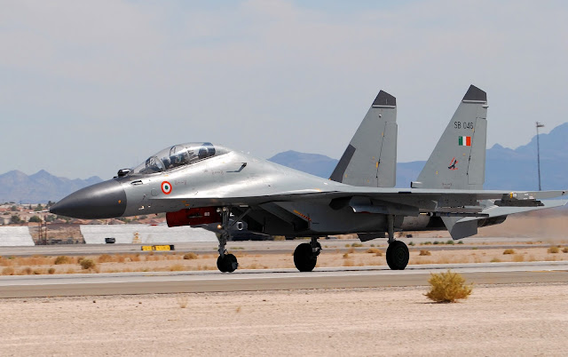 Indian Air Force Sukhoi Su-30MKI Taxiing