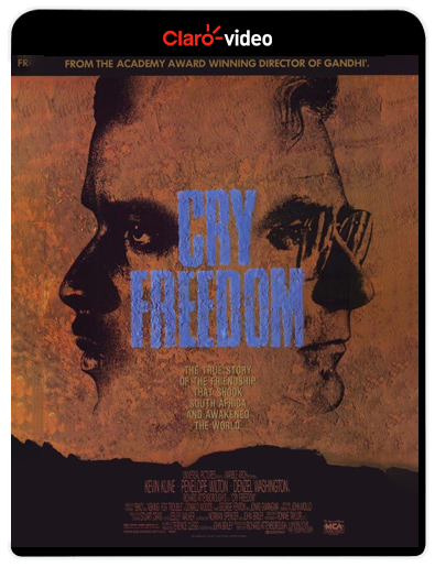 Cry Freedom (1987) 1080p ClaroV WEB-DL [Subt.Esp] (Drama. Racismo. Basado en hechos reales)