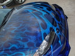 Mitshubishi_Eclipse_Full_Body_Car_Airbrush_hood