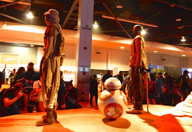 Star Wars Force Awakens movie costume exhibit