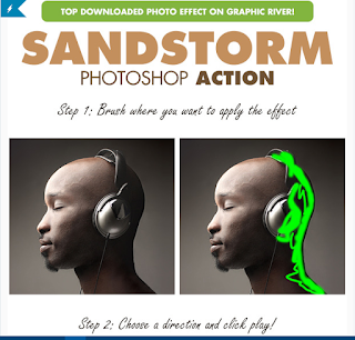 Download SandStorm - Photoshop Action [Graphic River]