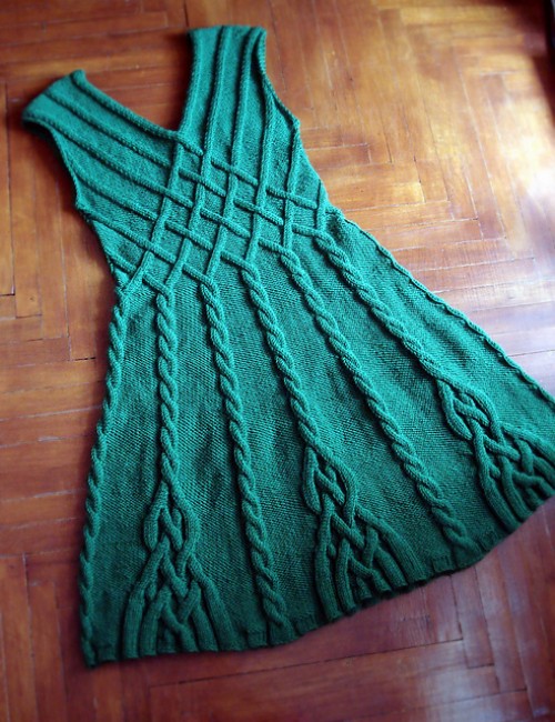 Dress Based on Caireen Shawl - Free Pattern 