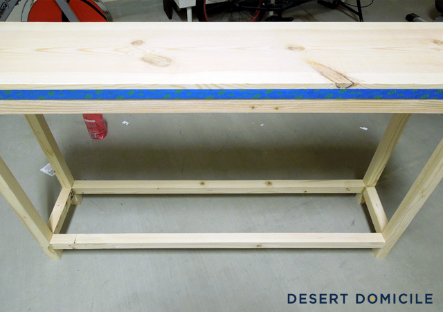 DIY $18 Console Table | Desert Domicile - 