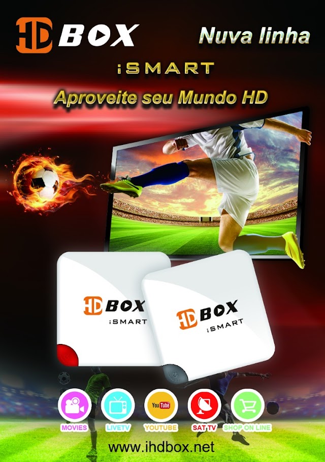 HD BOX ISMART DEMONSTRAÇÃO DO APARELHO EM FUNCIONAMENTO - 10/07/2017