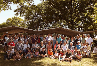 Weber Kuhn Family assembled for the 2012 Reunion