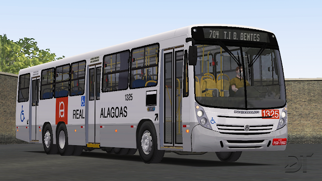 OMSI 2 - Pintura da Viação Real Alagoas para o Neobus Mega 2006 VW 17.230 OD 6x2