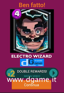 Soluzioni Quiz Clash Royale card livello 39