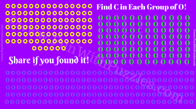 Spot the Hidden 'C': Picture Puzzles Letter Hunt Challenge-3