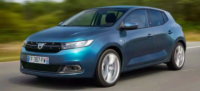 All new 2022 Dacia Sandero render  MS BLOG