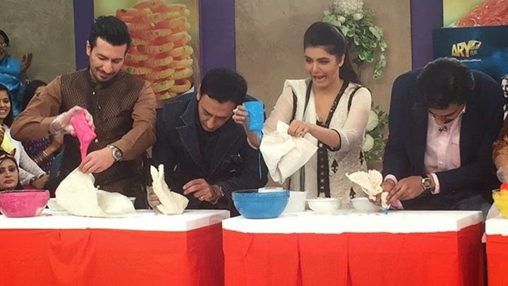 Jalaibee Cast at Good Morning Pakistan on ARY Digital 