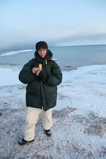 Katja with Frozen Twix Bar