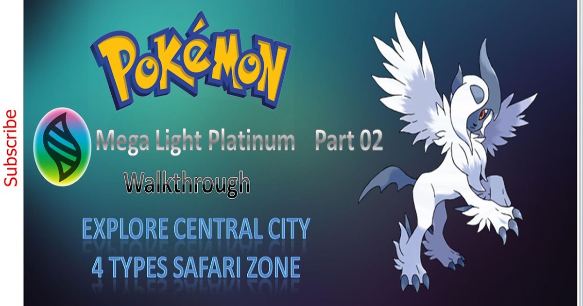 Let's Play Pokemon Mega Light Platinum Walkthrough Part 02, Explore