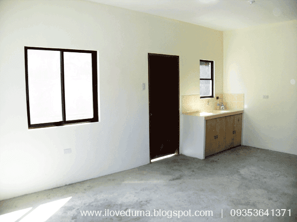 The view of the kitchen which is 80 percent complete of the Dumaguete City house for sale - Del Carmen under construction image