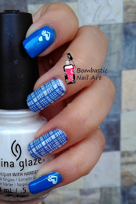 Blue Nail Art