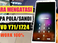 Tutorial Hapus Lupa Kunci Pola Vivo Y71