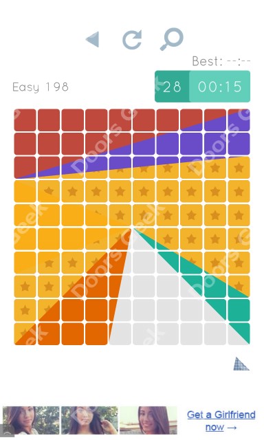 Cheats, Walkthrough for Blocks and Shapes Level 198