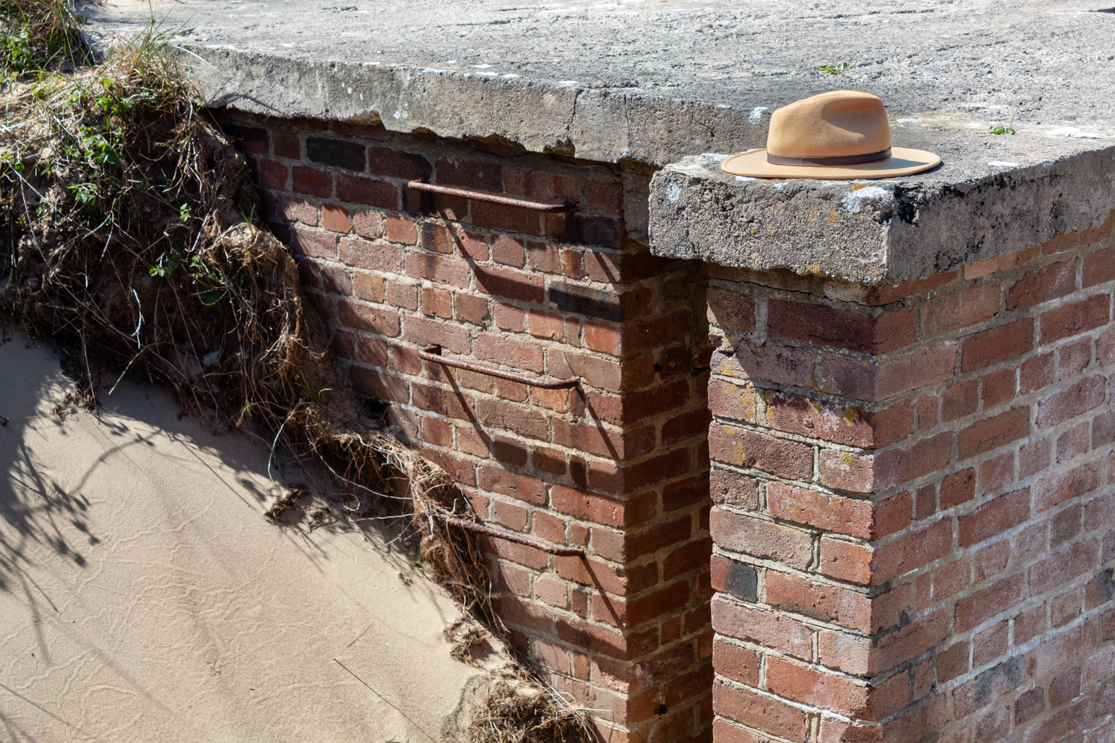 WW2 Pillbox on Kenfig Sands