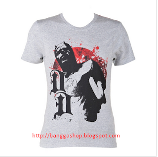 Design Kaos Extreme Daredevil Man T-Shirt Misty Grey