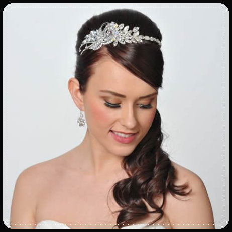 Princess Bridal Hairstyles With the Crown Jewels
