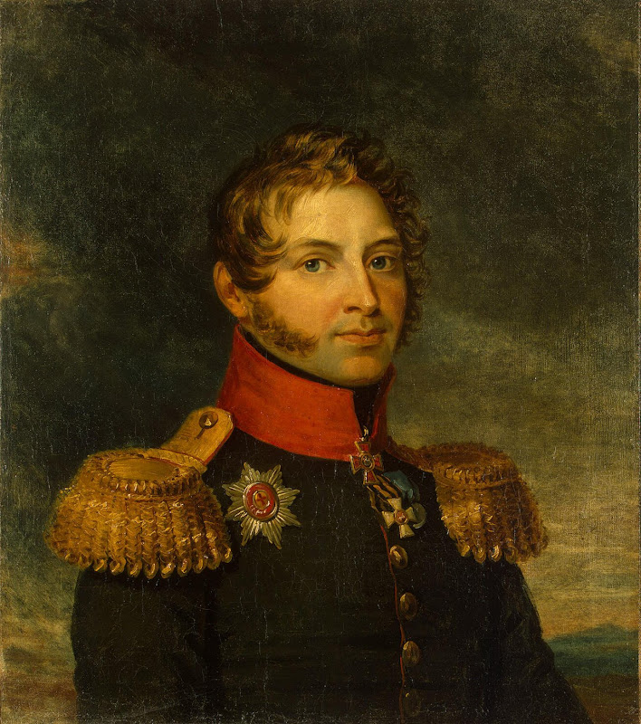 Portrait of Alexander P. Kutuzov by George Dawe - History, Portrait Paintings from Hermitage Museum