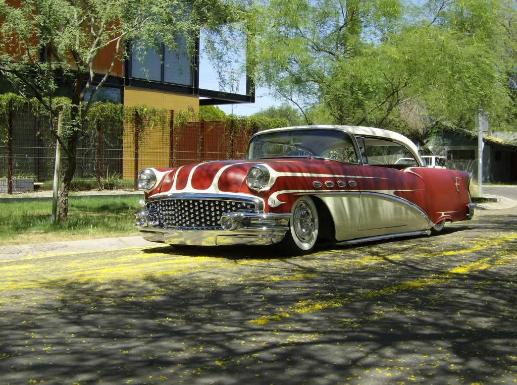 a Buick Hotrod The first Buick beauty is a 56 with a custom 58 grille