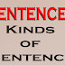 ENGLISH GRAMMAR - SENTENCES - KINDS OF SENTENCE